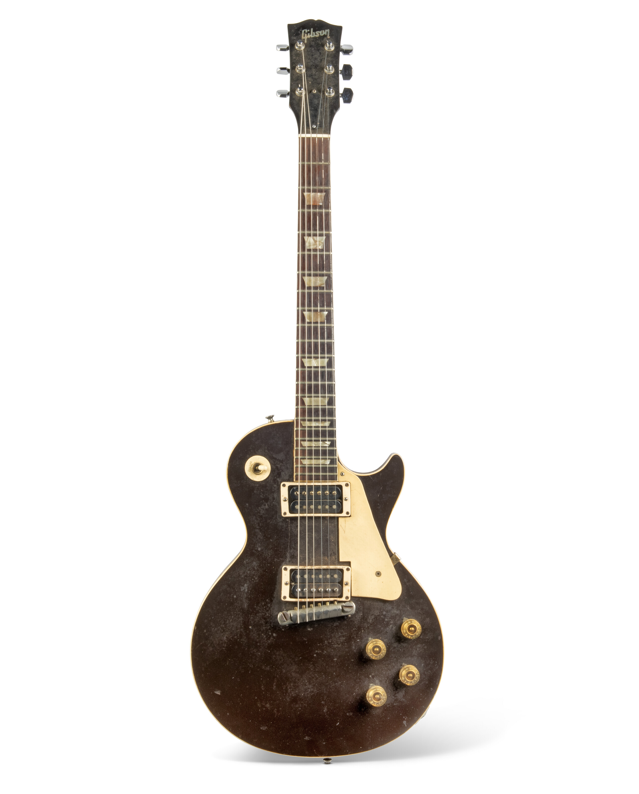 Gibson Incorporated, Kalamazoo, Michigan, 1954 and later. A solid-body electric guitar, Les Paul model, known as the Oxblood, pffered in Jeff Beck: The Guitar Collection on 22 January 2025 at Christie's in London