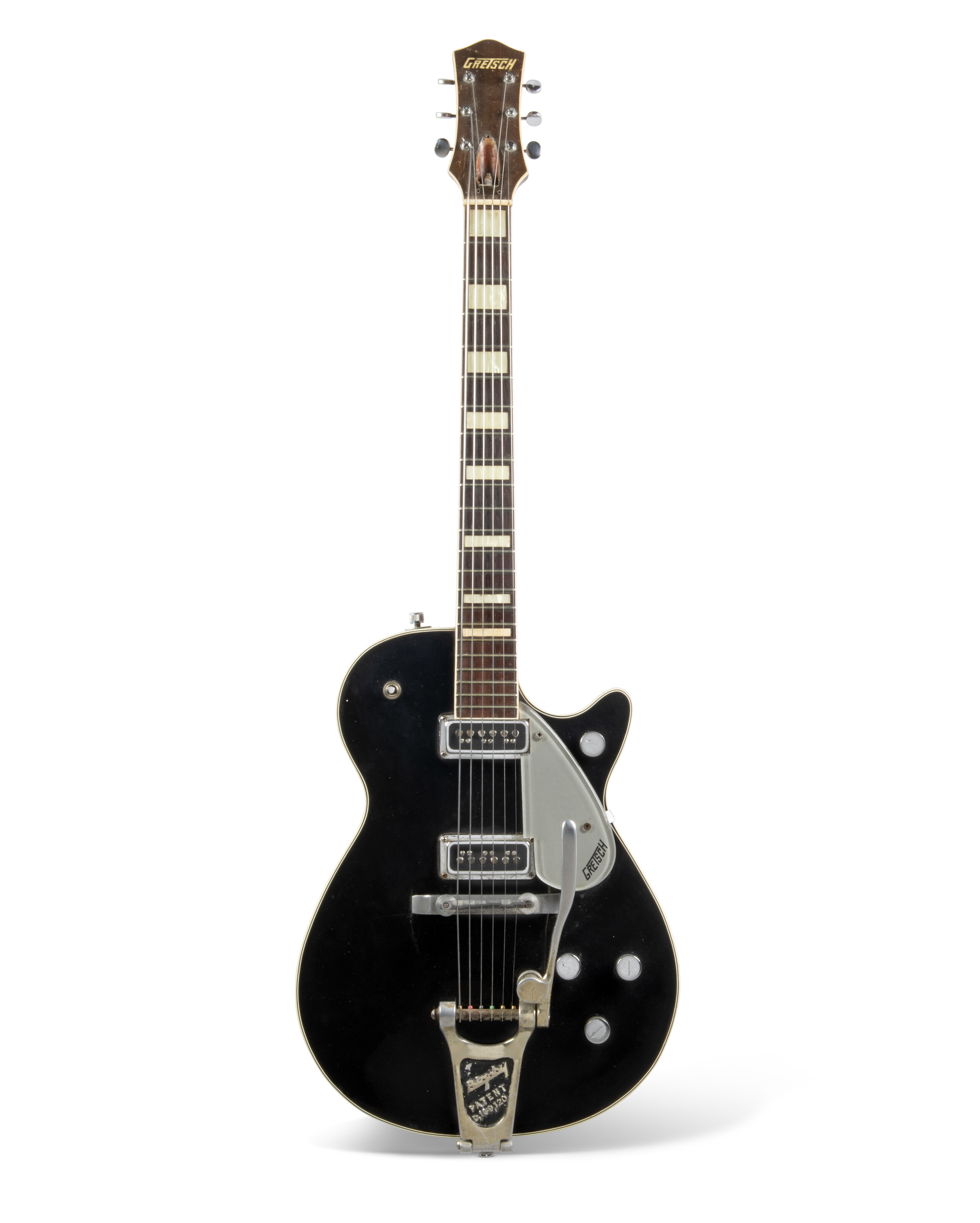 Fred Gretsch Manufacturing Company, Brooklyn, New York, circa 1956. A semi solid-body electric guitar, Duo-Jet 6128, offered in Jeff Beck: The Guitar Collection on 22 January 2025 at Christie's in London
