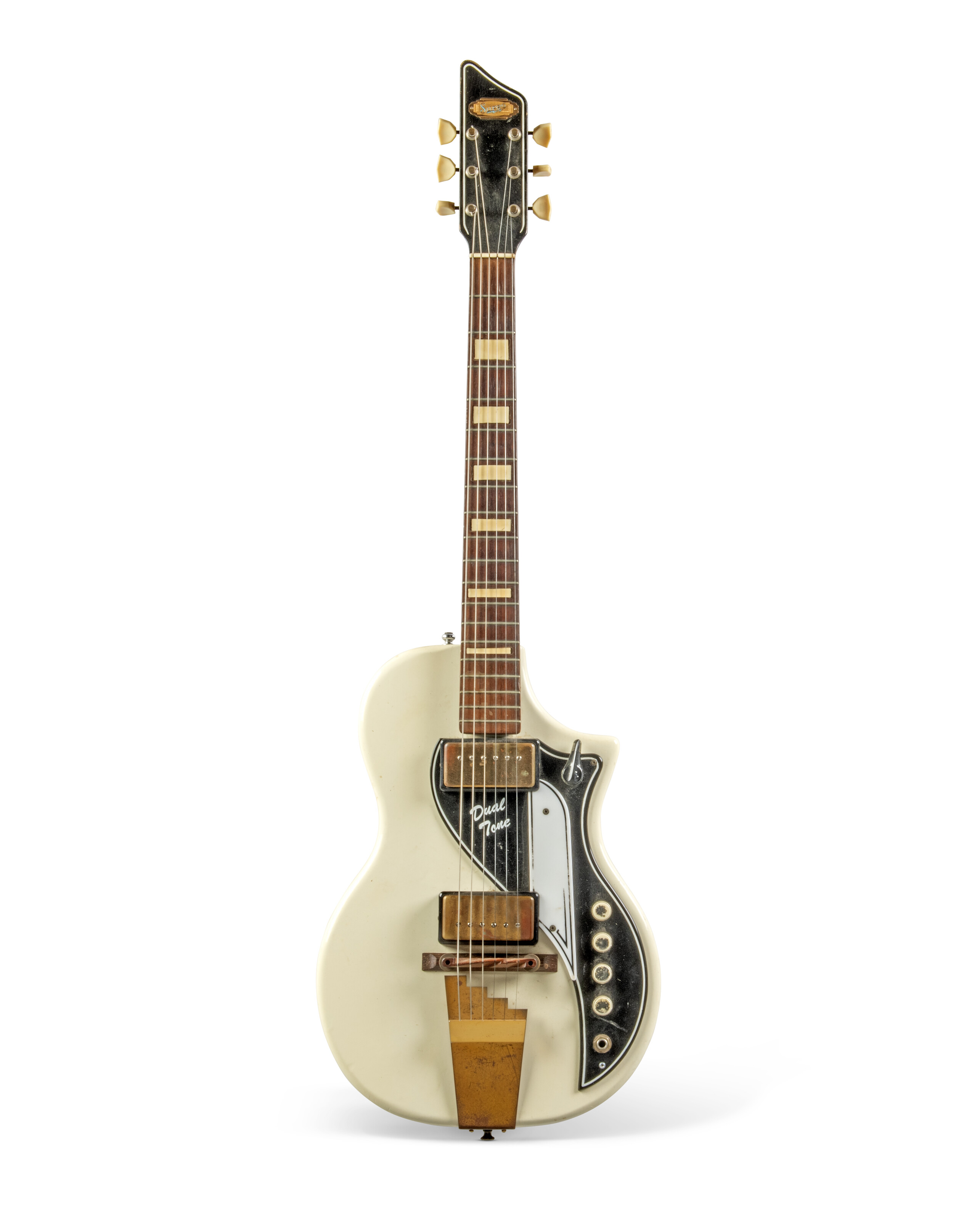 VALCO, Chicago, Illinois, circa 1956. A solid-body electric guitar, Supro Dual Tone, offered in Jeff Beck: The Guitar Collection on 22 January 2025 at Christie's in London