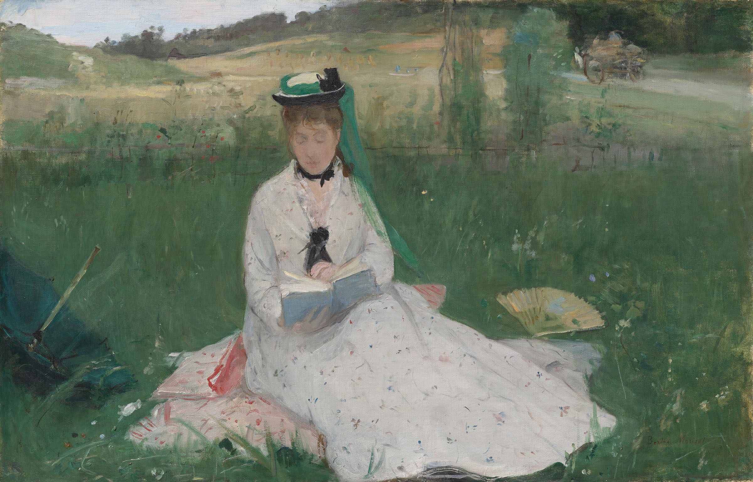 Berthe Morisot, Reading, 1873, The Cleveland Museum of Art