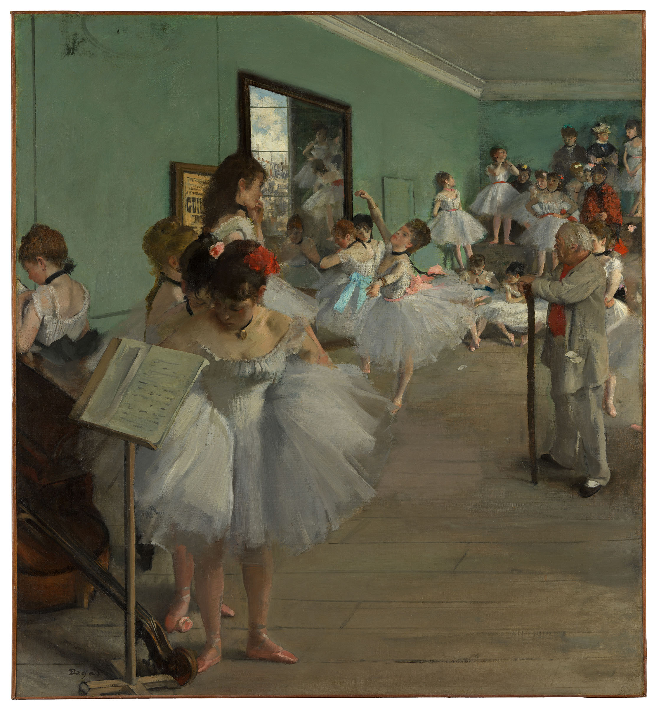 Edgar Degas, The Dance Class, 1874, The Metropolitan Museum of Art, New York